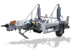 RD 600 - Remorque porte-touret ABDE Deroubaix - PTAC 6000 kg - CU 4800 kg - Diamètre max 4000 mm_0
