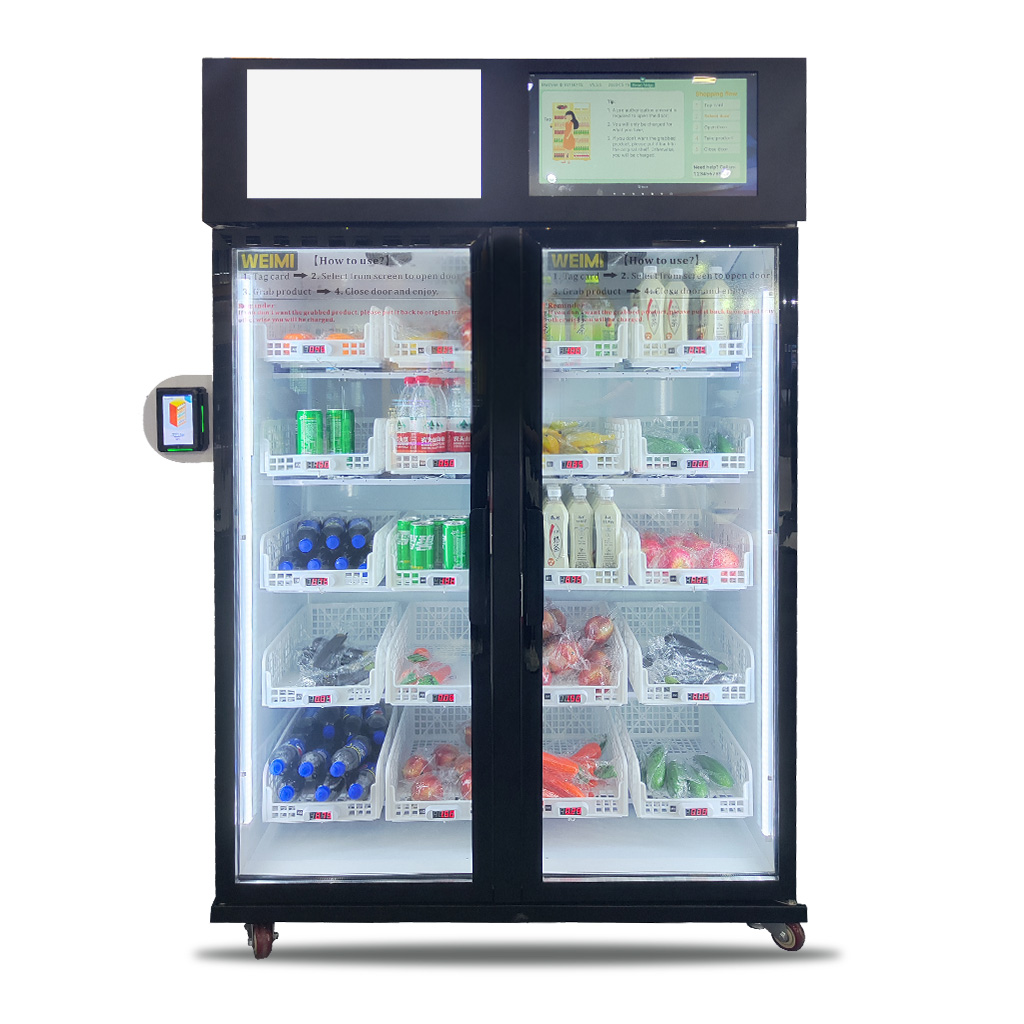 Réfrigérateur automatique intelligent - Distributeur connecté pour produits frais - SASU LDA_0
