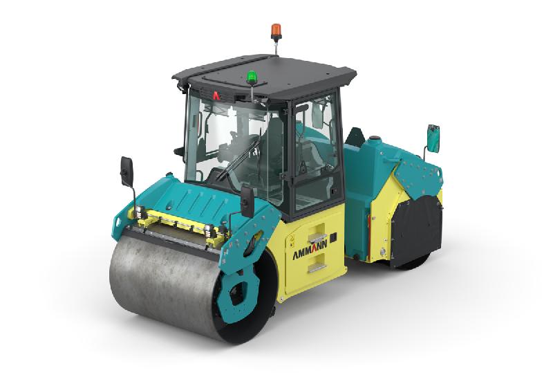 Rouleau vibrant léger tandem - ARX 110-2C - Ammann avec bille avant et pneus arrière_0
