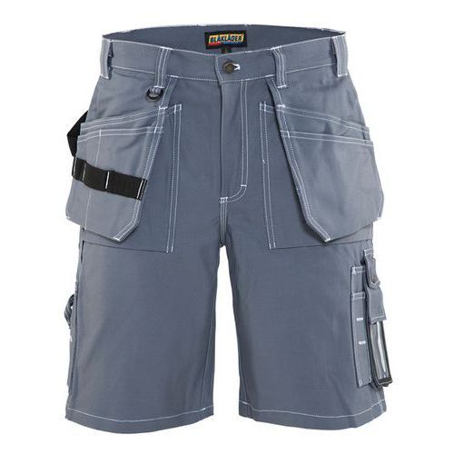 SHORT D'ARTISAN GRIS CLAIR - BLAKLADER