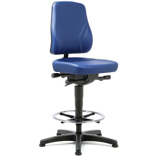 SIÈGE D'ATELIER AVEC SYSTÈME SYNCHRONE ALL-IN-ONE - BIMOS