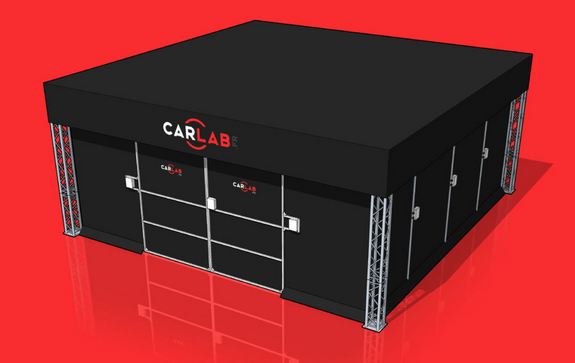 Studio photo automatisé pour voiture - Carlab One-Shot, sans plateau tournant, 12 caméras, vue 360°_0