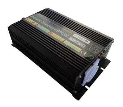 Transformateur et convertisseur de tension pur sinus 600W - 12V DC vers 230V AC - Compact et silencieux avec protections intégrées_0