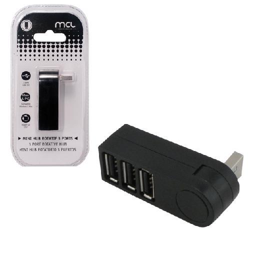 USB 2.0 3 PORT ROTATIVE HUB WITHOUT POWE_0