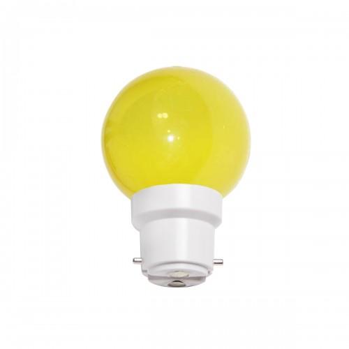AMPOULE LED COLORÉE B22 230V JAUNE - BOÎTE DE 12 FESTILIGHT