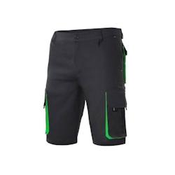 Bermuda multipoches bicolore  noir|lime T.56 Velilla - polyester 8435011465395_0