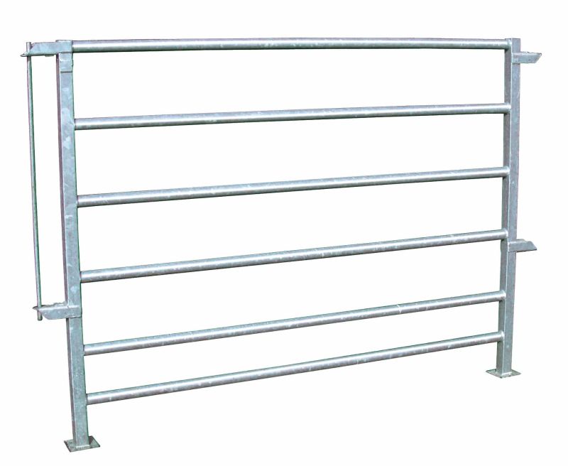 CBC 2006 - Barrière de contention agricole 6 lisses - 3m x 1,5m pour gros bovins_0