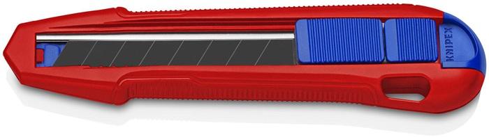 Cutter industriel CutiX® - Lame 18 mm - Longueur 165 mm - Magnésium KNIPEX_0