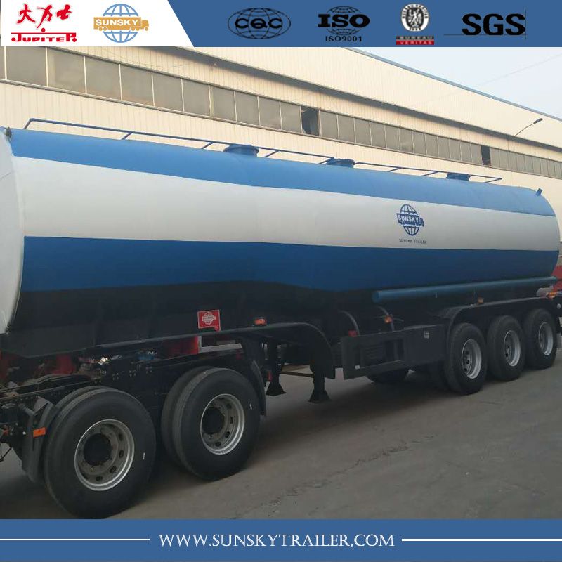 Fuel tanker semi-remorque - citerne 40 000 L - 3 essieux avec serpentin en acier pour chauffage vapeur - Xiamen Sunsky Trailer Co., Ltd_0