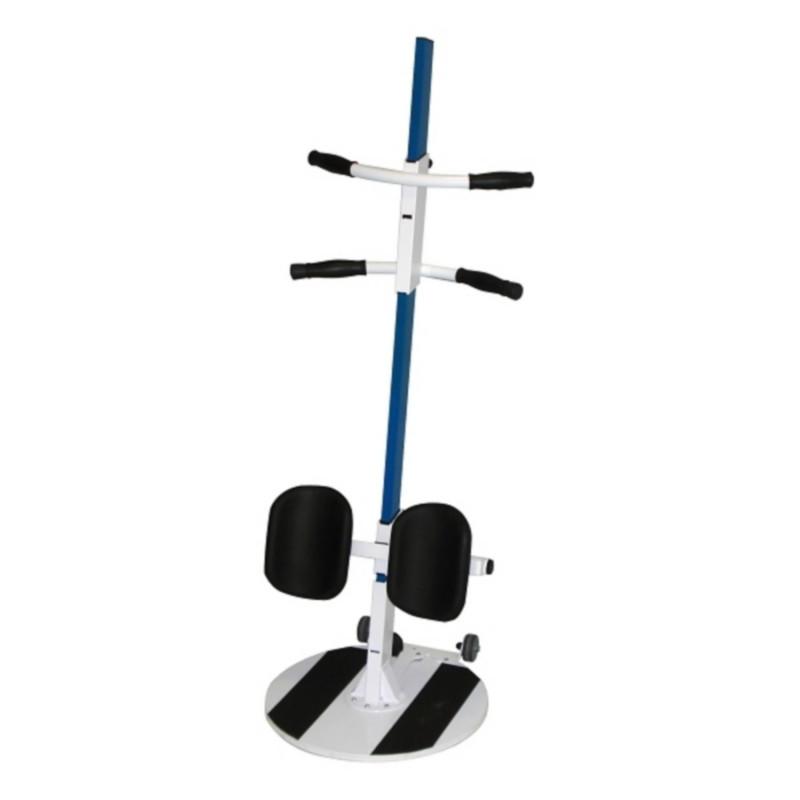 Guidon de transfert VERTIC EASY – Plate-forme à billes, appui-jambes réglables, poignées ergonomiques – HMS Vilgo_0