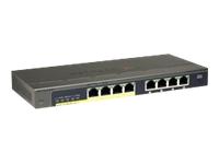 Commutateur NETGEAR ProSafe Plus GS108PE - 4 x 10/100/1000 (PoE) + 4 x 10/100/1000 - Ordinateur de bureau_0