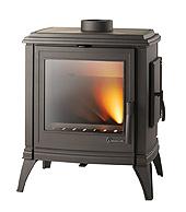 Poêle à bois Sedan 10 - Référence 6160-44 - 10 kW - Bûches de 42 cm - Finition anthracite_0