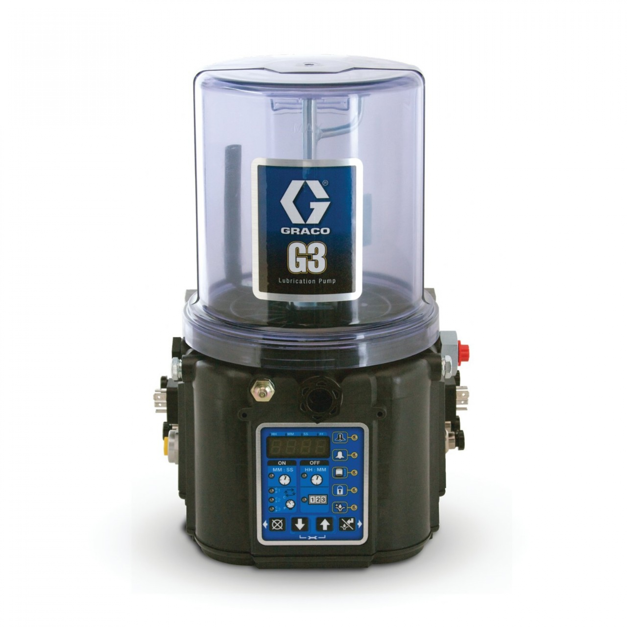 Pompe G3 - pour systèmes progressifs à huile ou graisse - Standard, Pro, Max - Programmable, robuste et IP69K_0