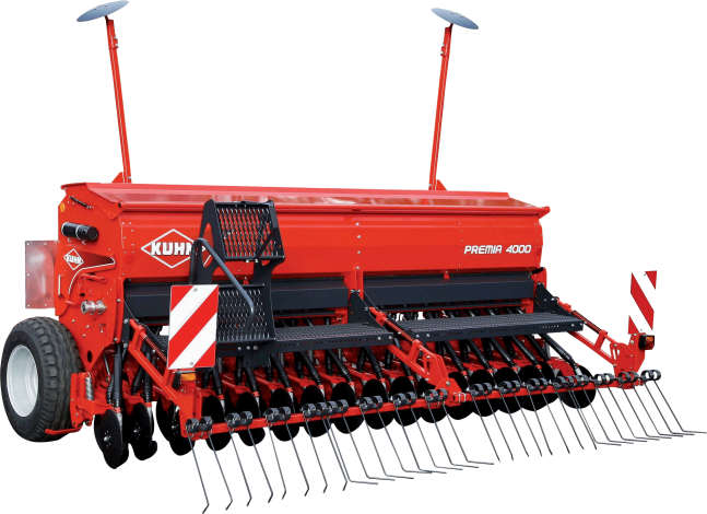 Semoir en ligne mécanique Premia 300 24 MD - Kuhn - largeur de travail 3m - distribution HELICA_0