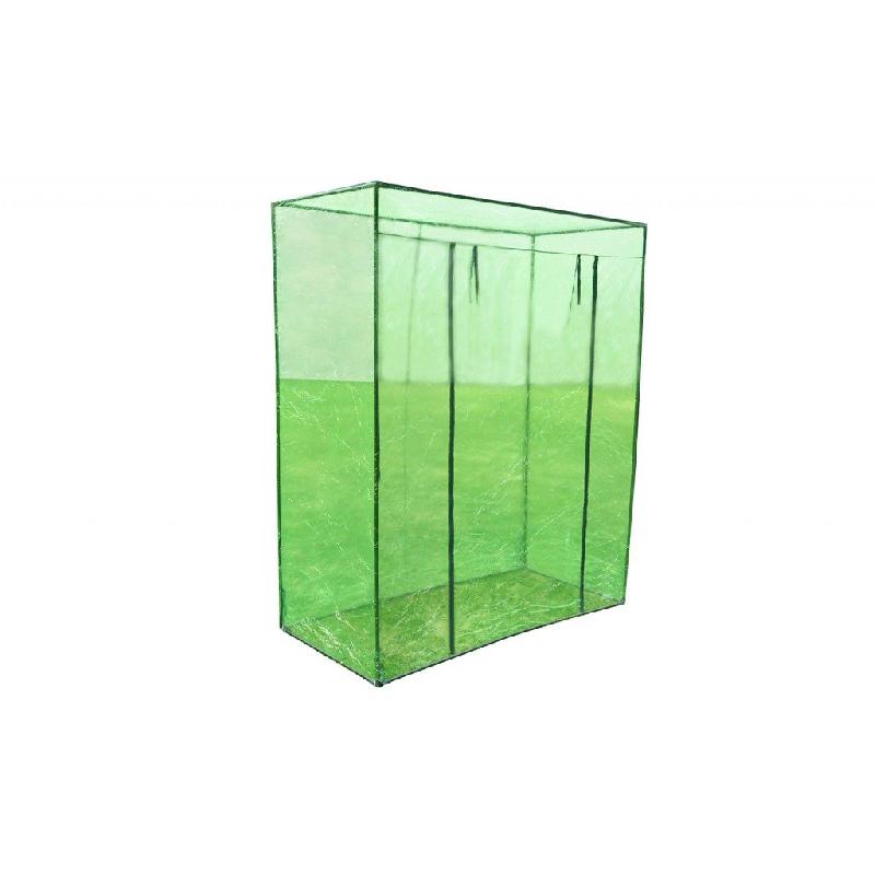 Serre de jardin en polyéthylène 170x80x200 cm - Armature en acier - Résistante aux UV et au gel_0