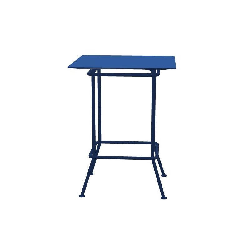 Table haute carrée pied métal NEW SCHOOL_0