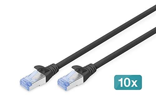 Câble réseau DIGITUS DK-1531-050-BL-10 - Cat5e SF/UTP (S-FTP) - RJ-45 - 5 m - Noir_0