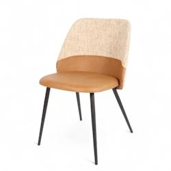 Bistromania Chaise d'intérieur VERONE - Marron et Gris - EX014_0