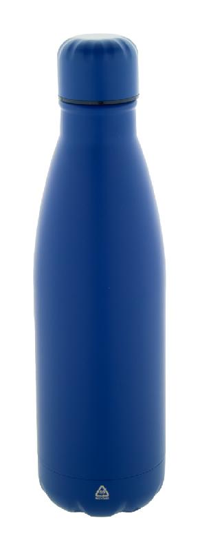 Bouteille en acier inoxydable recyclé - 790 ml - couleur bleu - poids 172 g_0