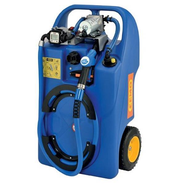 Caddy ravitailleur PRO VL pour AdBlue® 60 litres - Pompe 12 V - Cuve polyéthylène certifiée - CEMO - Réf. 10773_0
