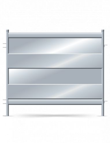 CH-PCPS-1.8m(NOHC) - Barrière pleine bovin - Longueur 180cm - Résistante et rigide_0