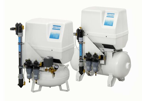 Compresseur d'air à pistons exempt d'huile pour milieu médical - LFx MED Atlas Copco_0