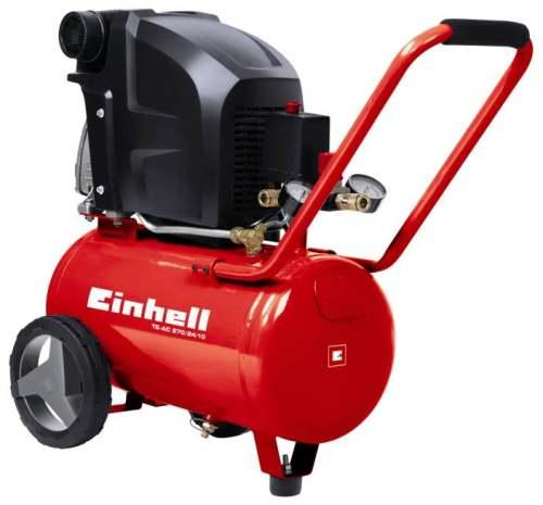 Compresseur expert Einhell TE-AC 270/24/10 - 1,8 kW - 24L - Sans huile - 10 bar_0