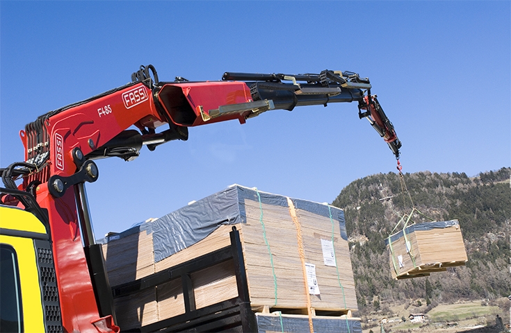 Grue auxiliaire Fassi F485A XE-Dynamic - capacité de levage jusqu'à 48,4 tm - bras hydraulique jusqu'à 28,70 m_0