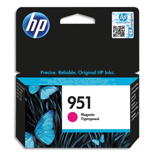 HP 951 Cartouche d'encre magenta authentique (CN051AE) - Pour imprimantes OfficeJet Pro - Rendement 700 pages_0