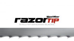 Lame de scie à ruban équipée de dents à pointe Stellite - RazorTIP / Wood-Mizer_0