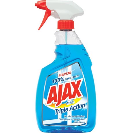 NETTOYANT AJAX VITRE TRIPLE ACTION 750 ML