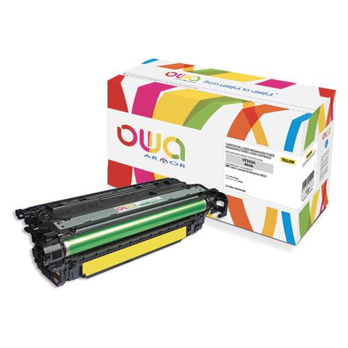 Owa toner compatible pour hp jaune cf332a-654a k15941ow_0