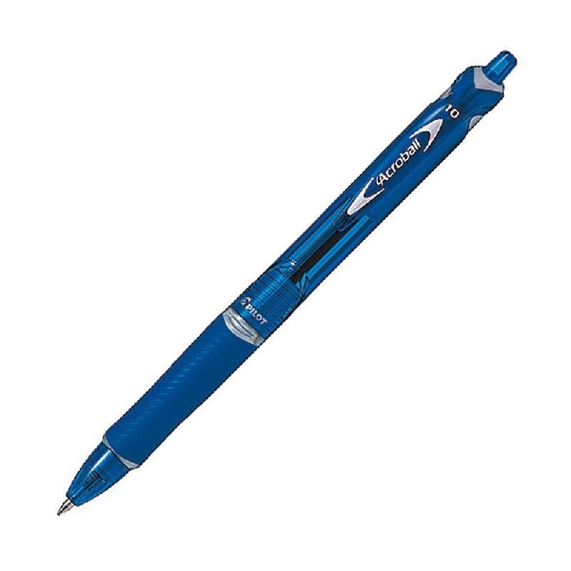 PILOT BEGREEN STYLO BILLE PILOT ACROBALL BEGREEN - ENCRE GEL - RÉTRACTABLE - 0,7 MM- BLEU (PRIX À L'UNITÉ)