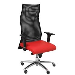 Piqueras y Crespo Fauteuil Sahuco rouge faux cuir - rouge multi-matériau 13SM840SP350B24APRP_0