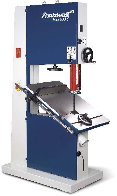 Scie à ruban verticale industrielle pour le bois cap. 400x610 mm 3,75kW 400V Holzkraft HBS633S_0