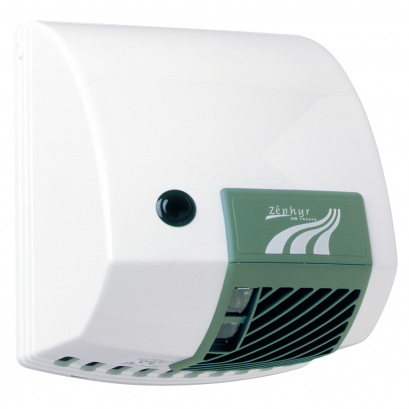 Sèche-mains automatique 2100W - 878230 - ABS blanc, moteur universel, usage hôtelier et collectivités_0