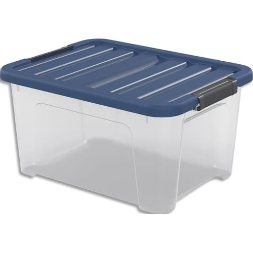 Sundis - Boîte de rangement Wave Box 24L - 45x34x23 cm - Multi-usages, robuste et recyclable_0