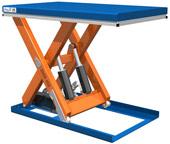 Table élévatrice à simple ciseaux - capacité jusqu'à 10 tonnes - personnalisable avec accessoires et options HD_0