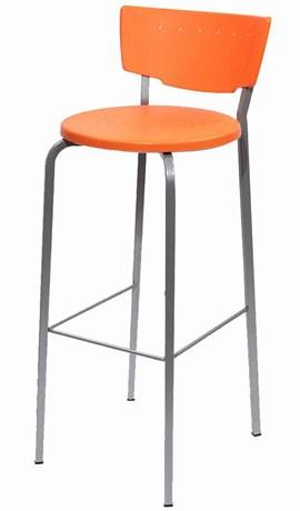 TABOURET DE BAR INES ORANGE