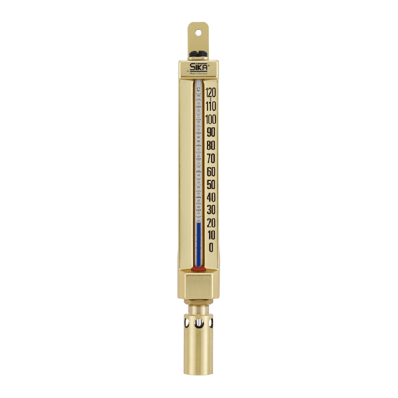 Thermomètre industriel avec support mural - Modèle spécial sous forme de thermomètre à réservoir - Type Thermomètre à réservoir_0