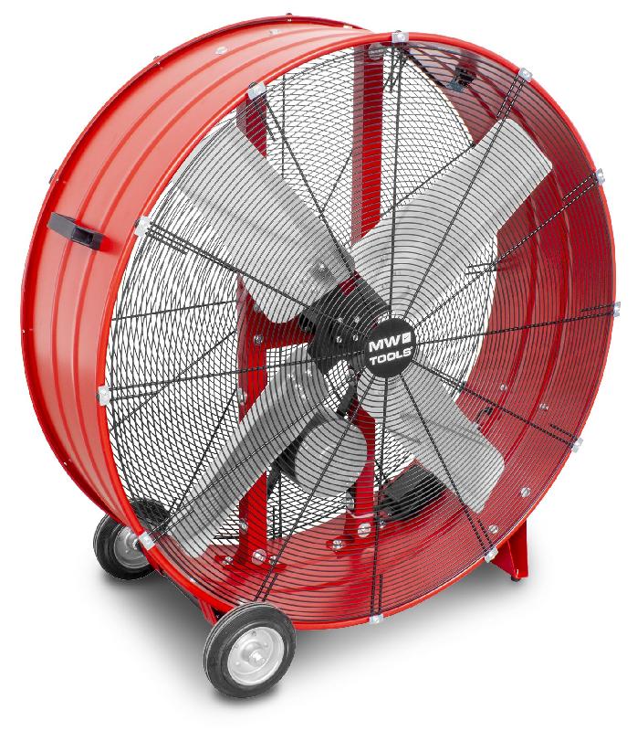 Ventilateur mobile à courroie Ø900mm 437W 230V MW Tools MV900LB_0