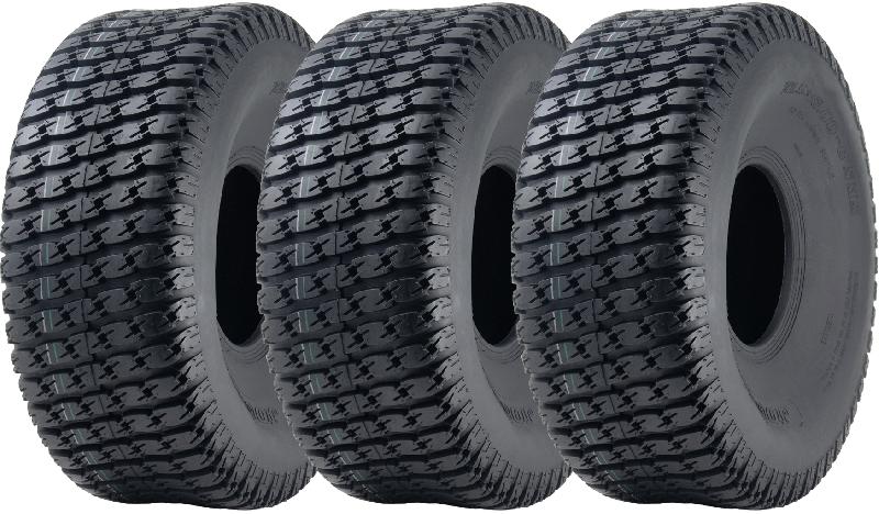 22.5x10.00-8 4ply Grass Tyre pour John Deere Gator, Turf Lawn, Utility (Set of 3)_0