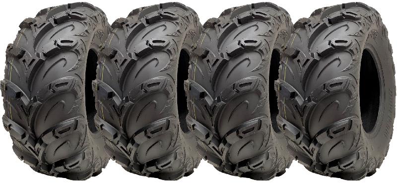 25x10.00-12 ATV Quad Tyres OBOR Mudsling E-Marked Road Legal 200kgs (Set of 4)_0