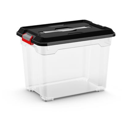 Boîte de rangement Moover 18L - Polypropylène recyclable - 380 x 265 x H 290 mm_0