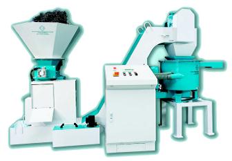 Broyeur de copeaux - Industrie de l'usinage - Fonctionnement continu - Capacité 35 à 8000 kg/h_0