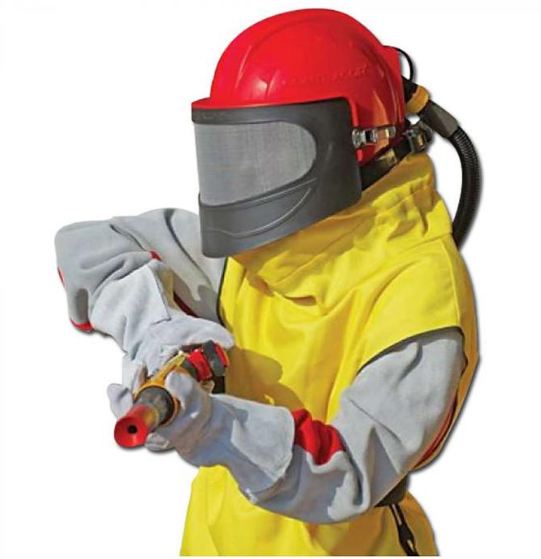 Casque de sablage à visière incurvée - ASPECT CONTRACOR_0