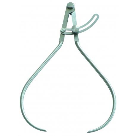 COMPAS A CHARNIERE D'EPAISSEUR 1/4 DE CERCLE 220MM TALIAPLAST | 402732_0