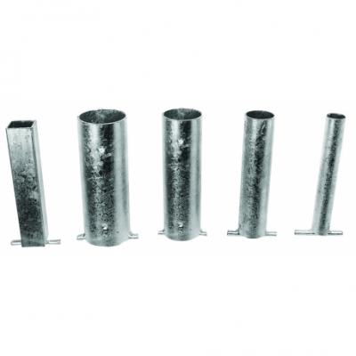 Fourreau d'amovibilité simple - acier galvanisé pour poteaux amovibles sans verrouillage_0