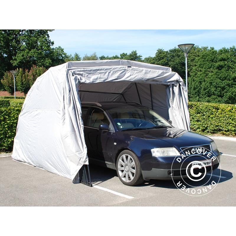 GARAGE PLIANT (VOITURE), 2,6X5,8X2,1M, GRIS - GRIS