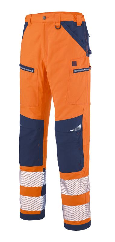 Pantalon homme spanner hv orange/bleu marine t0/xs - LAFONT - 1athhv-6-404-0/xs - 845223_0